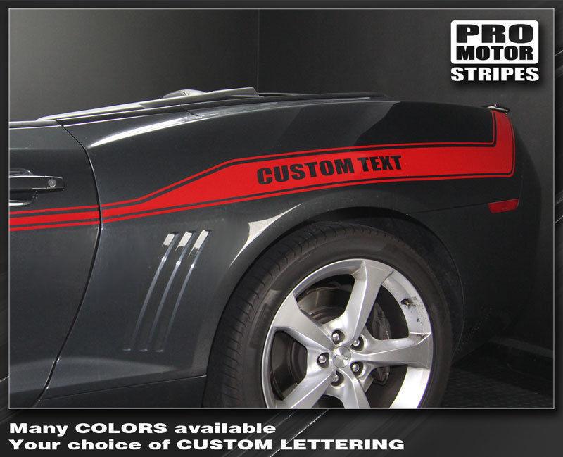 Chevrolet Camaro 2010-2015 Racing Sport Side Stripes