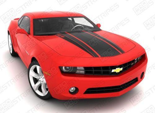 Chevrolet Camaro 2010-2015 Rally Racing Stripes Hood & Trunk
