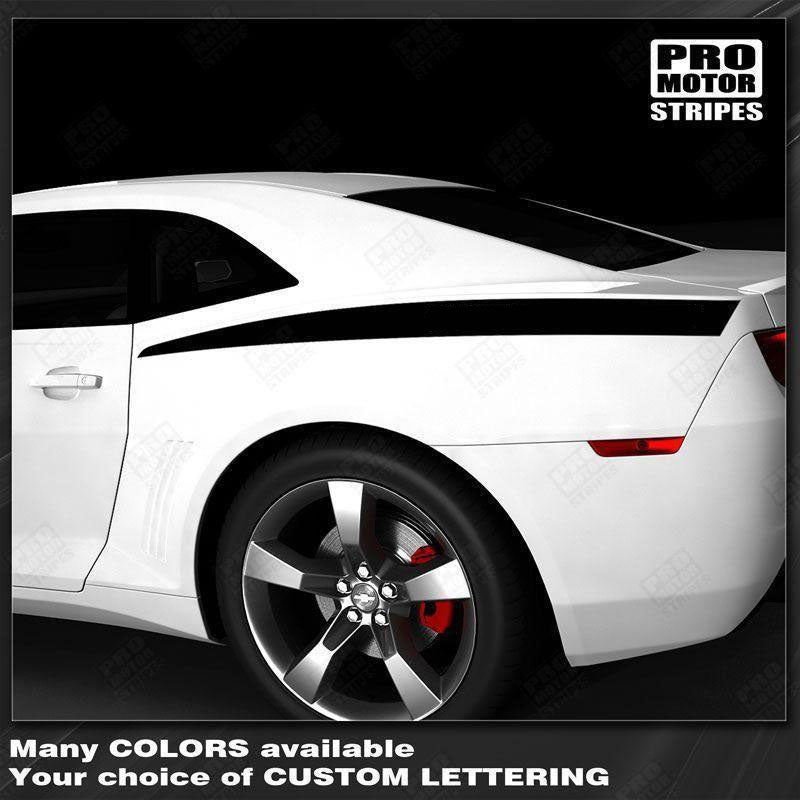 Chevrolet Camaro 2010-2015 Rear Quarter Side Accent Stripes