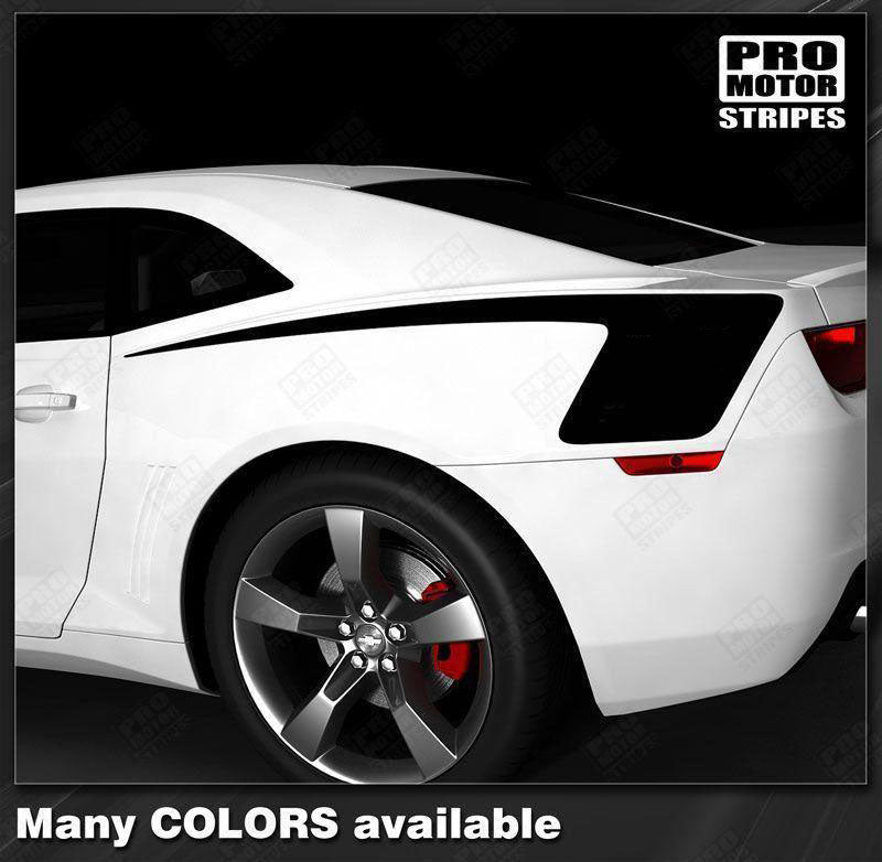 Chevrolet Camaro 2010-2015 Rear Quarter Side Stripes