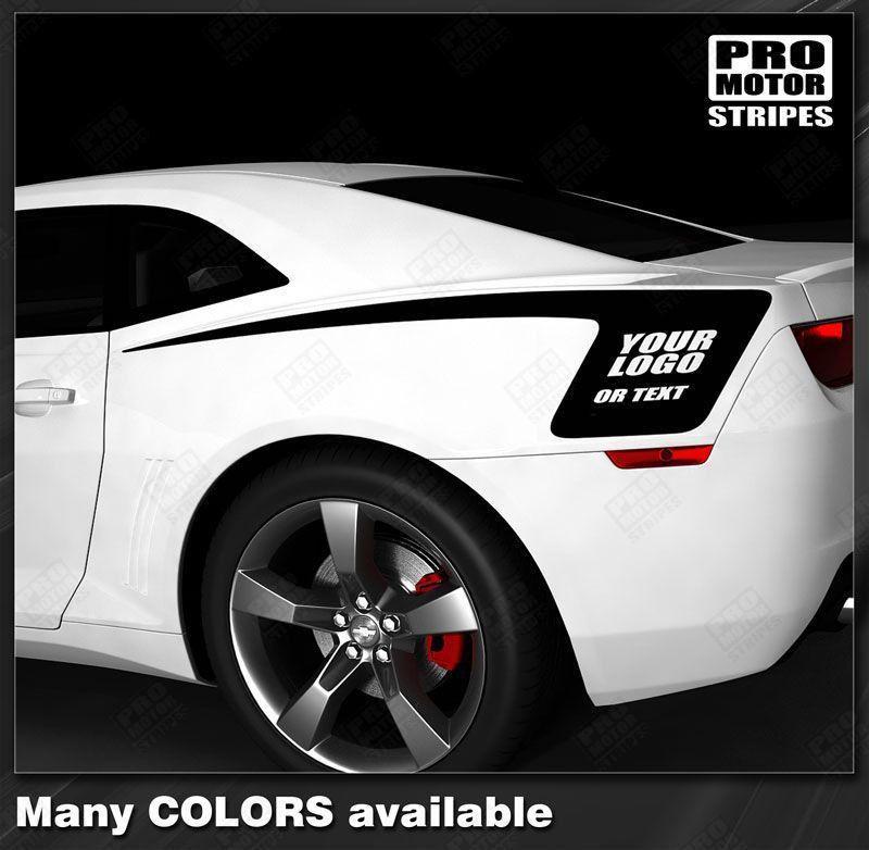 Chevrolet Camaro 2010-2015 Rear Quarter Side Stripes
