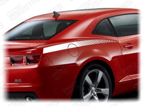 Chevrolet Camaro 2010-2015 Rear Quarter Side Strobe Stripes