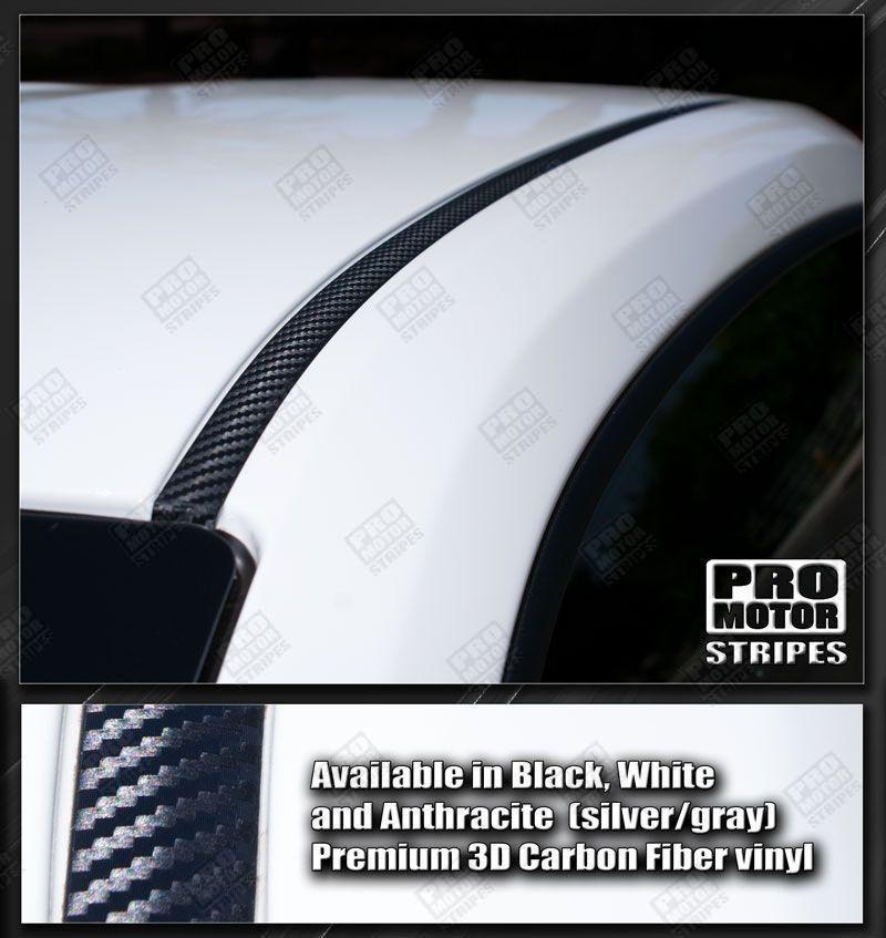 Chevrolet Camaro 2010-2015 Roof Trim Overlay Stripes