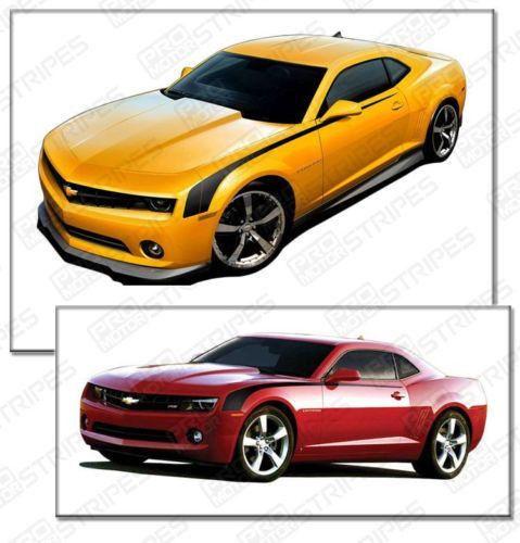 Chevrolet Camaro 2010-2015 Side Hockey Throwback Stripes