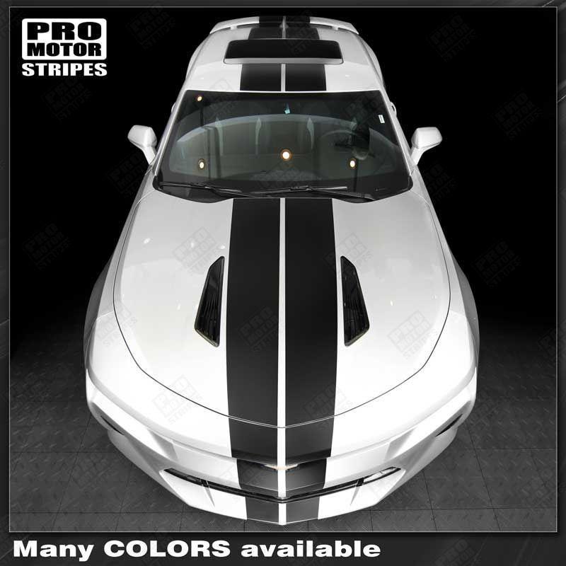 Chevrolet Camaro 2016-2024 Bumper to Bumper Tapered Dual Stripes