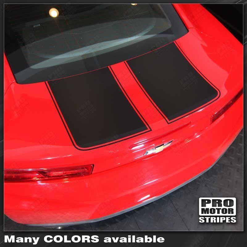 Chevrolet Camaro 2016-2024 Front & Rear Rally Sport Stripes Decal