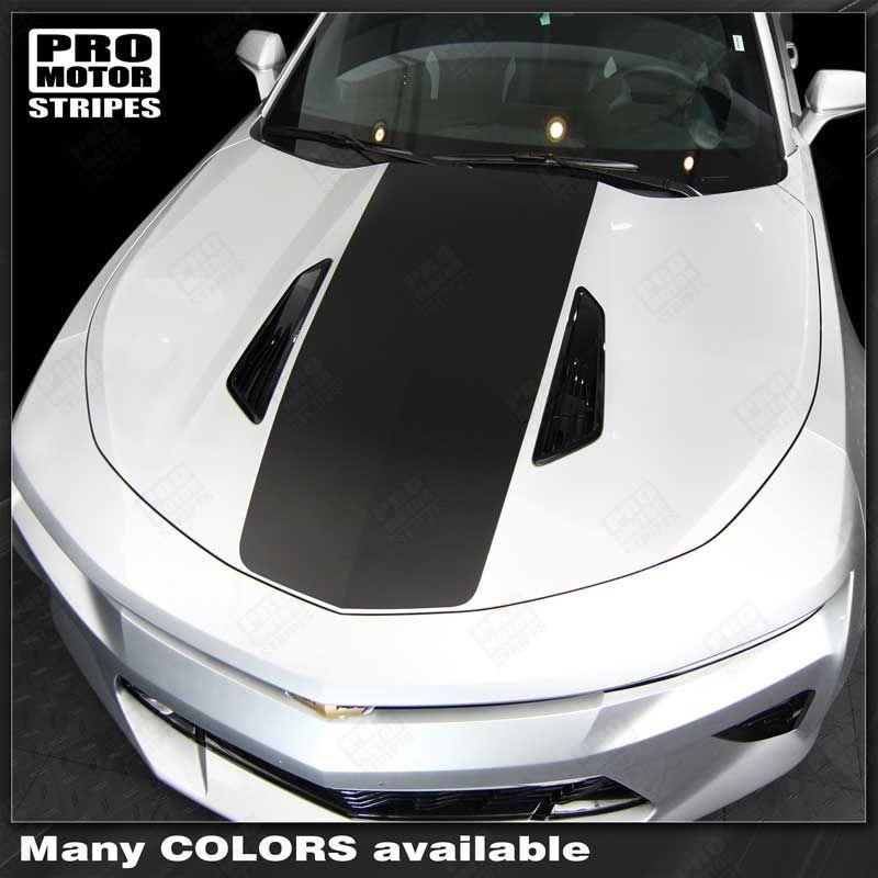 Chevrolet Camaro 2016-2024 Hood & Rear Accent Decal Stripes