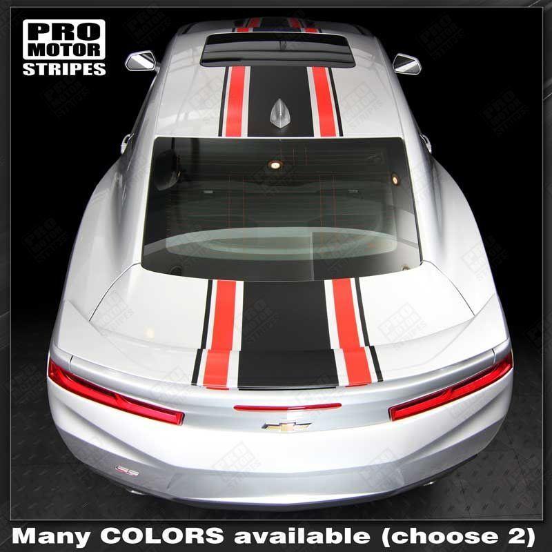 Chevrolet Camaro 2016-2024 Hot Wheels Style Top Stripes