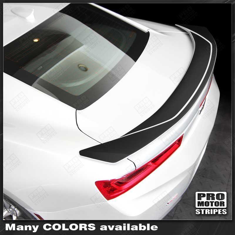Chevrolet Camaro 2016-2024 -SS- Raised Spoiler Accent Decals