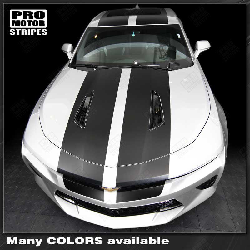 Chevrolet Camaro 2016-2018 -SS- Top Racing Double Stripes