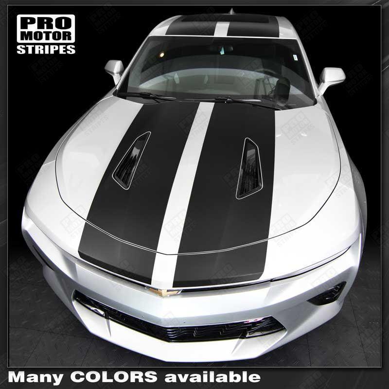 Chevrolet Camaro 2016-2018 -SS- Top Racing Double Stripes
