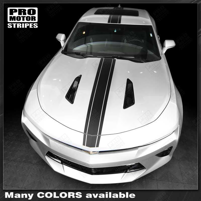 Chevrolet Camaro 2010-2024 Top Narrow Center Accent Stripes Decal