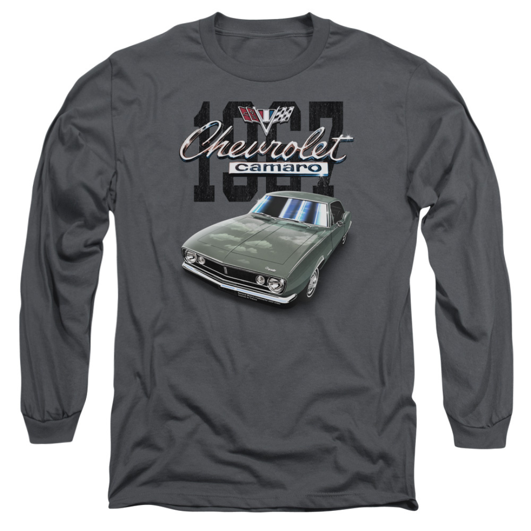 Chevrolet 1967 Grey Camaro Classic Tee & Long Sleeve Bundle