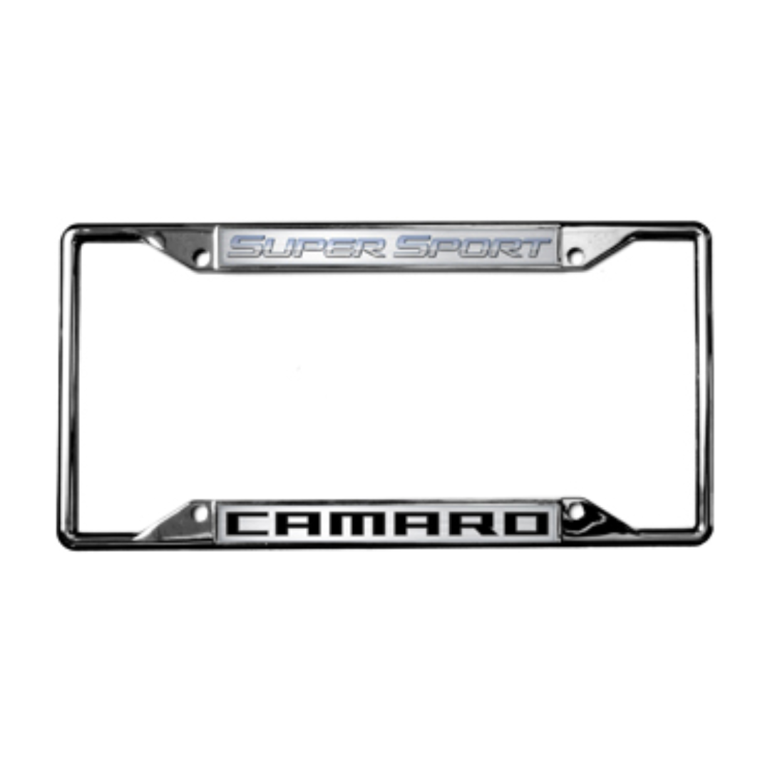 Chevrolet Camaro Super Sport Chrome License Plate