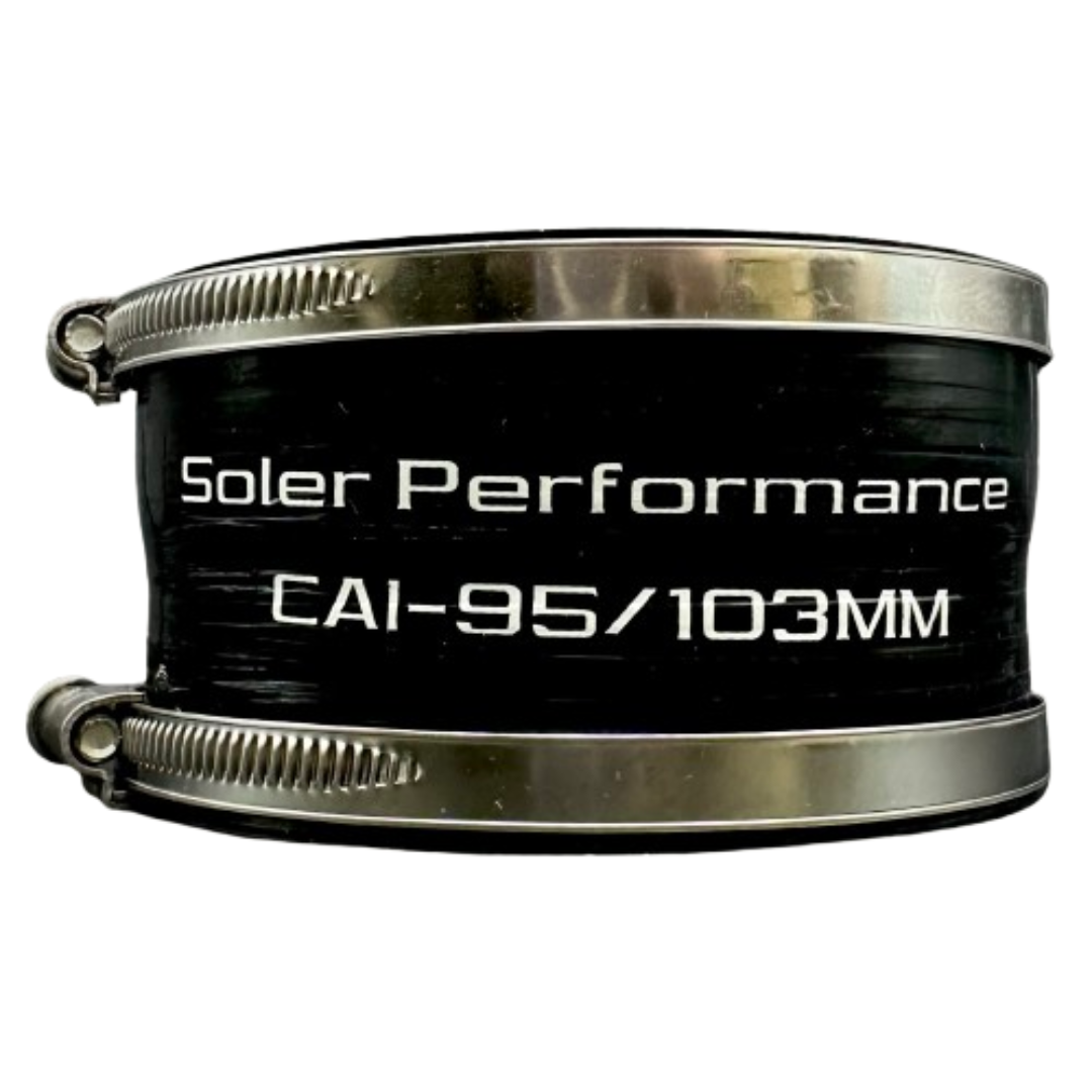 Cold Air Intake to 95mm+ Throttle Body Coupler Kit (95mm/103mm) – Soler Performance