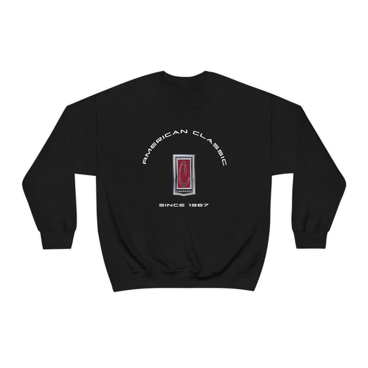 Camaro 1st Gen American Classic Crew Neck Heavy Duty Sweatshirt