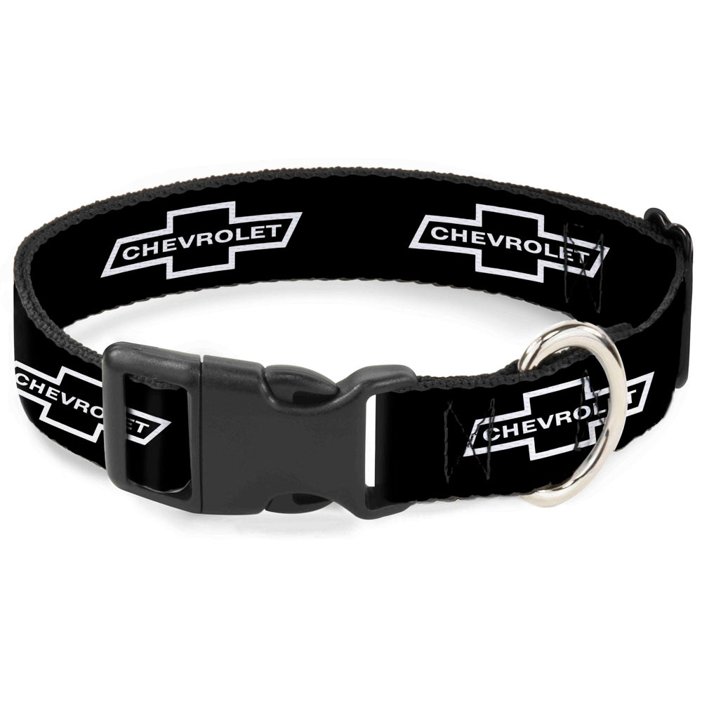 1965 Chevrolet Bowtie Black & White Plastic Clip Collar