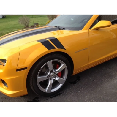 2010-2015 Chevrolet Camaro Hash Fender Accent Stripes - Left and Right Side