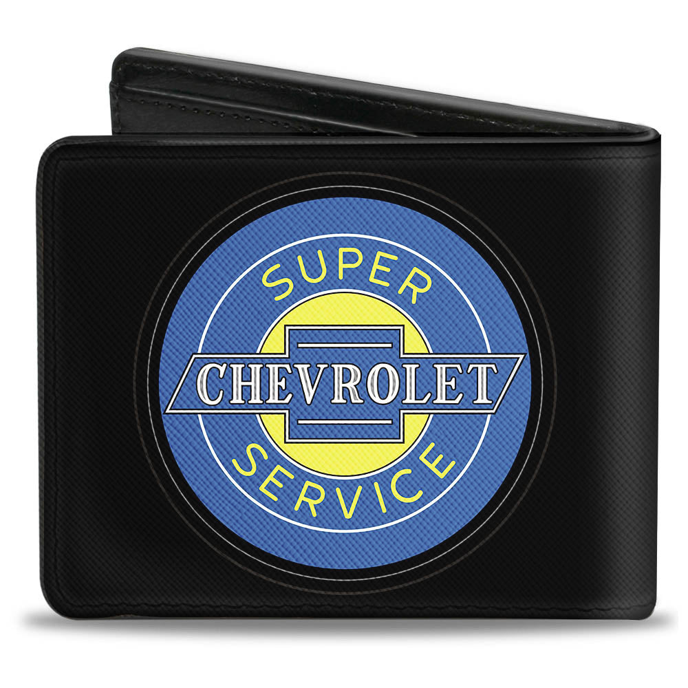 Chevrolet Super Service Logo Bi-Fold Wallet