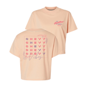Ladies Chevy Vibes Boxy T-Shirt – Peachy