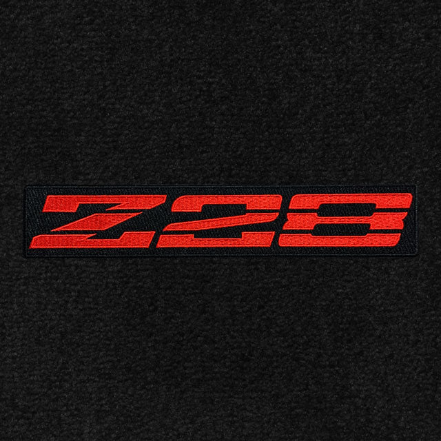 Lloyd Z28 Red Letters On Black (1982-1992) emblem