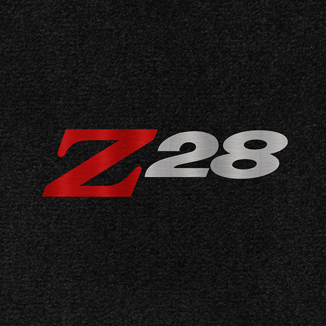 Lloyd Z-28 Embroidery Red Z - Silver 28 (1977-78) emblem