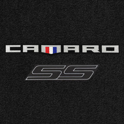 Lloyd Camaro SS Black Double Logo emblem