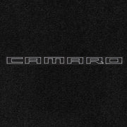 Lloyd Camaro Block Letters Large Black (Except 2012) emblem