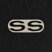 Lloyd SS Letters Rounded (1964-1977) Black Letters on Silver emblem