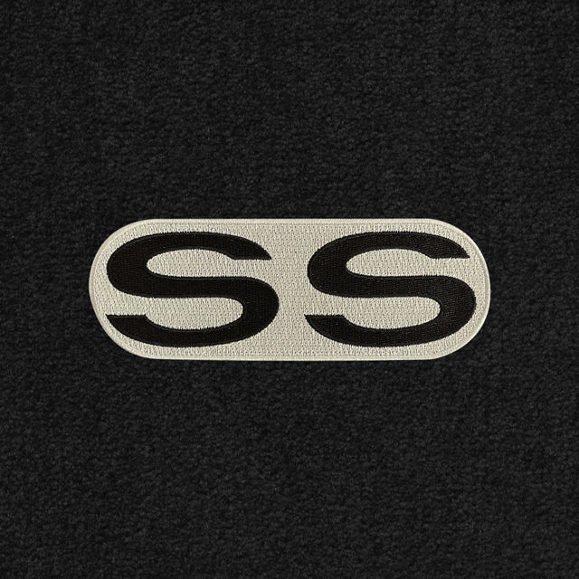 Lloyd SS Letters Rounded (1964-1977) Black Letters on Silver emblem