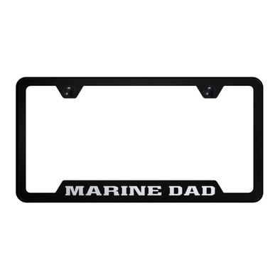 marine-dad-cut-out-frame-laser-etched-black-40708-Camaro-store-online