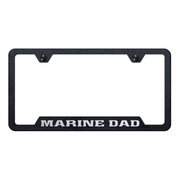 marine-dad-cut-out-frame-laser-etched-rugged-black-40710-Camaro-store-online