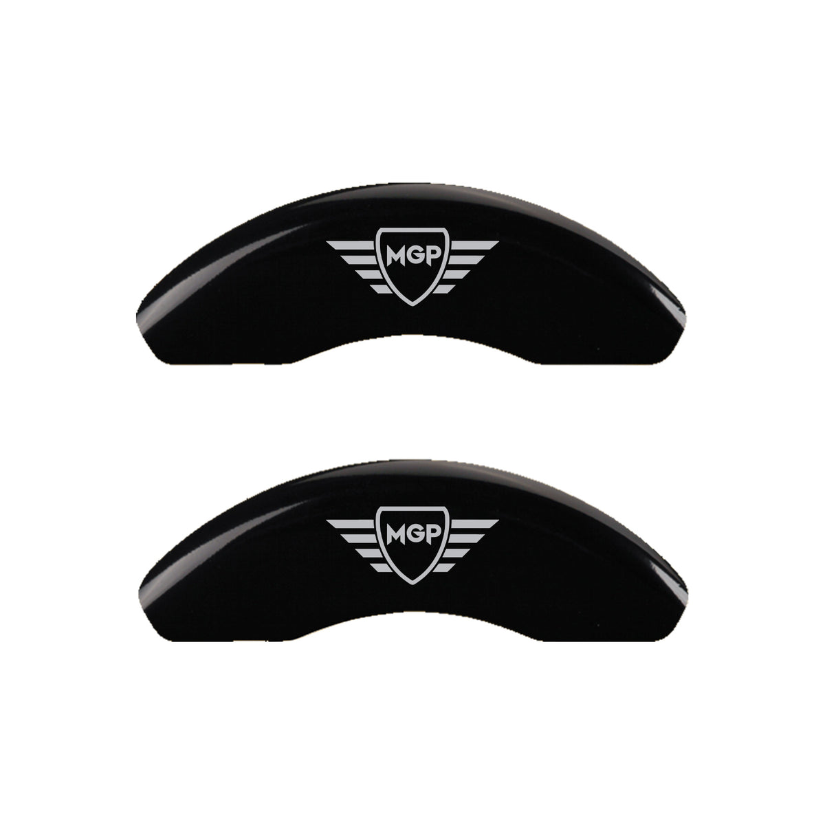 MGP Shield — Engraved, Black - 2016-2023 Camaro LS/RS MGP Brake Caliper Covers Standard JL9 Brakes Set of 4