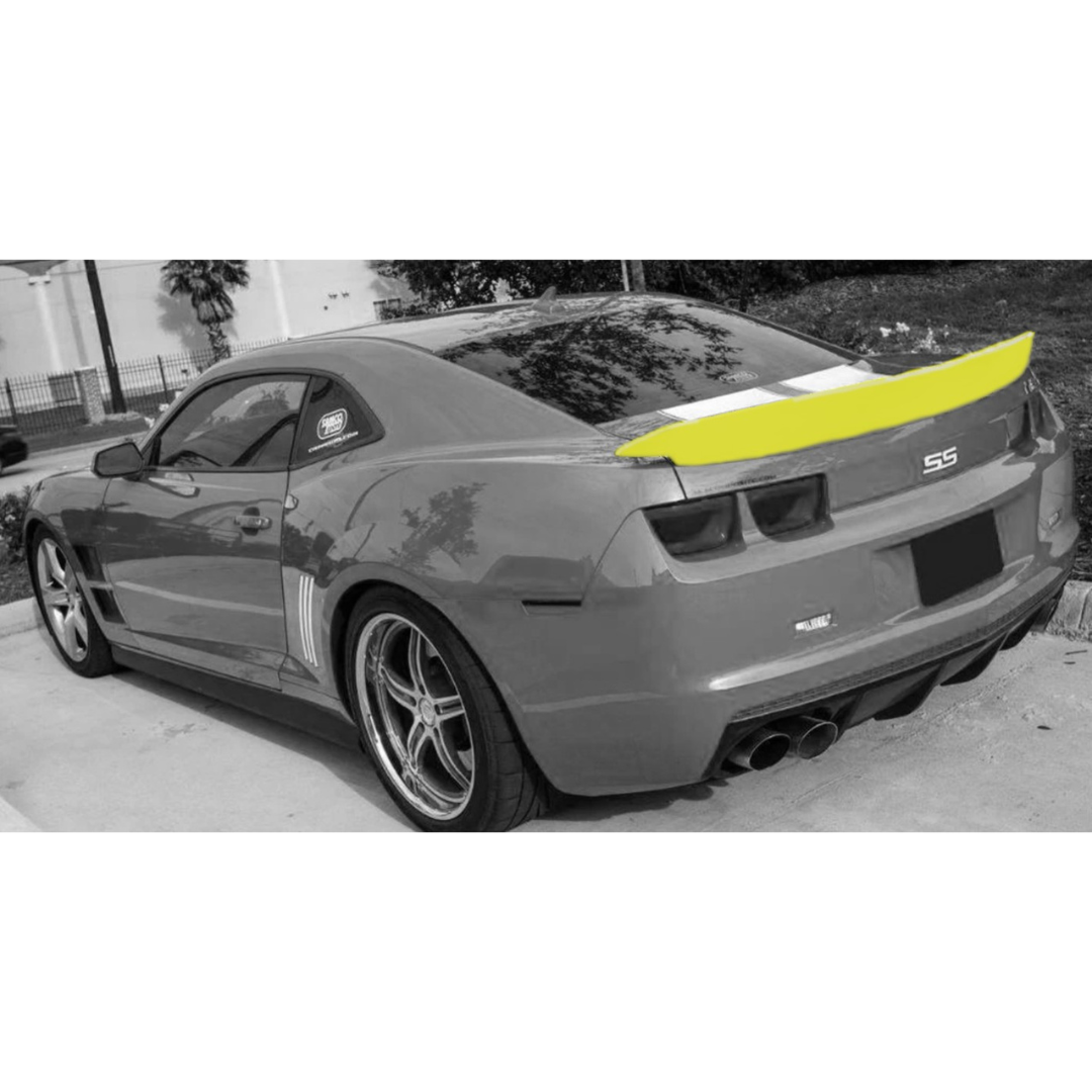 IKON MOTORSPORTS ZL1 Style Rear Trunk Spoiler For Chevy Camaro 2010-13 | Painted WA810T Gray W/ LED