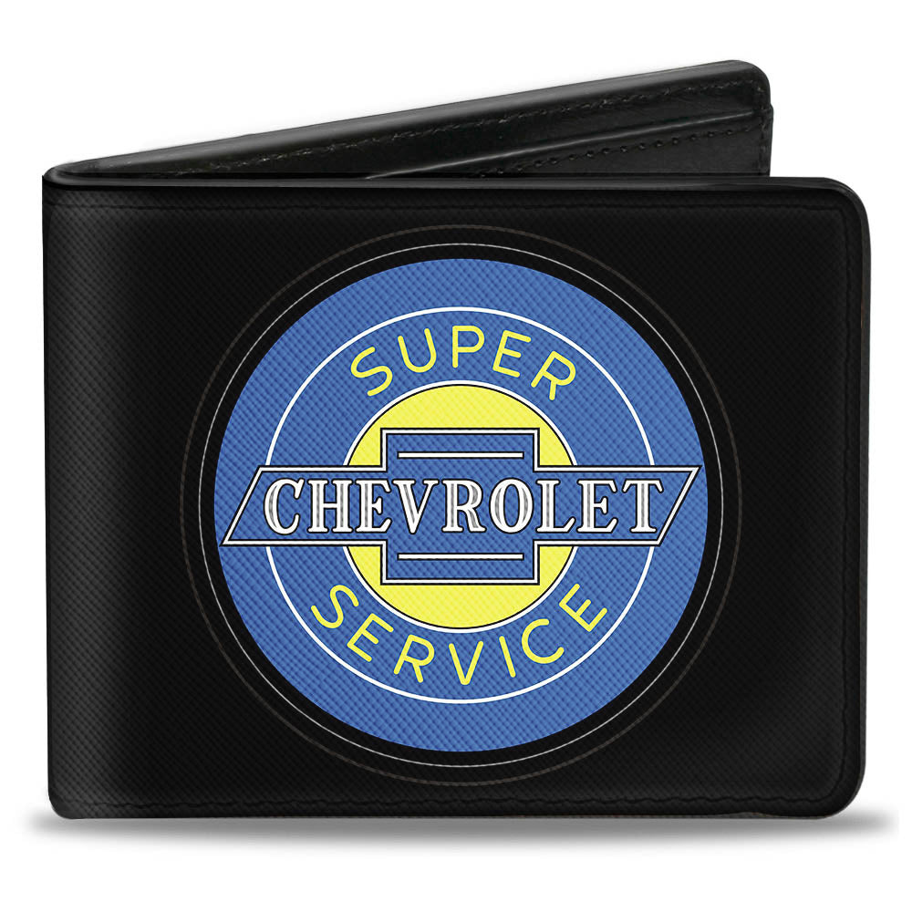 Chevrolet Super Service Logo Bi-Fold Wallet