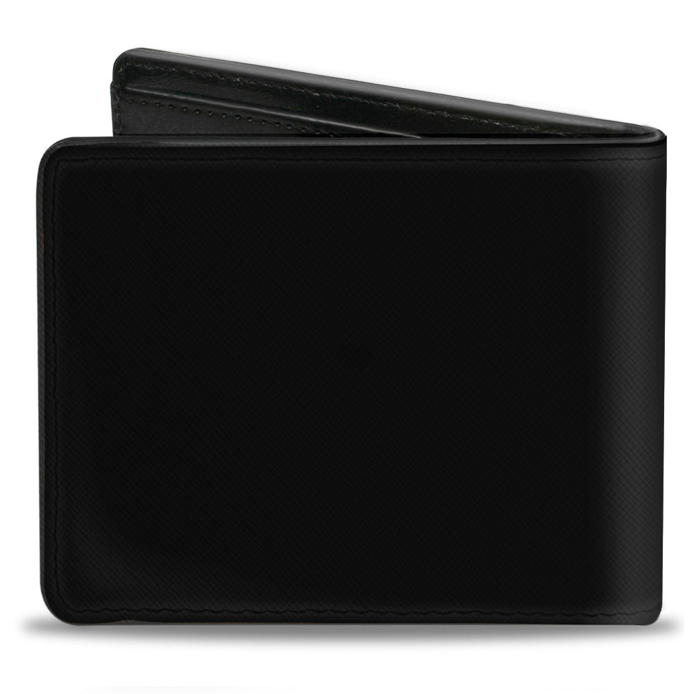 1965 Chevrolet Bowtie Black & White Bi-Fold Wallet