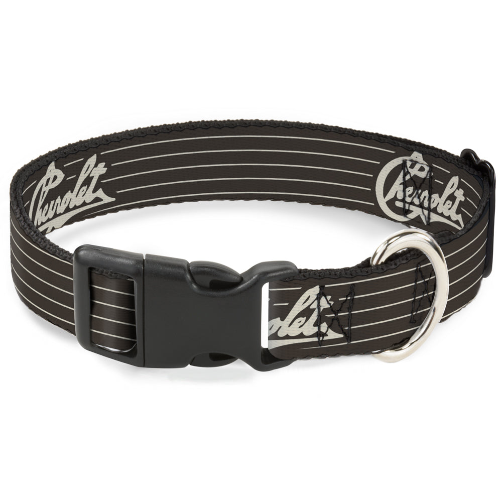 Chevrolet Heritage Script & Stripe Plastic Clip Collar