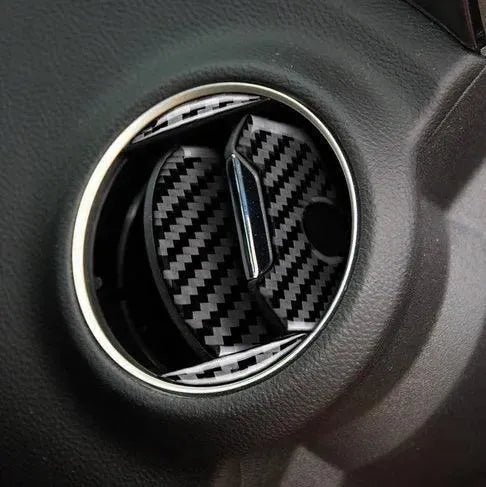 [Set] Carbon Fiber AC Vent Overlay for Chevrolet Camaro 2010-2015