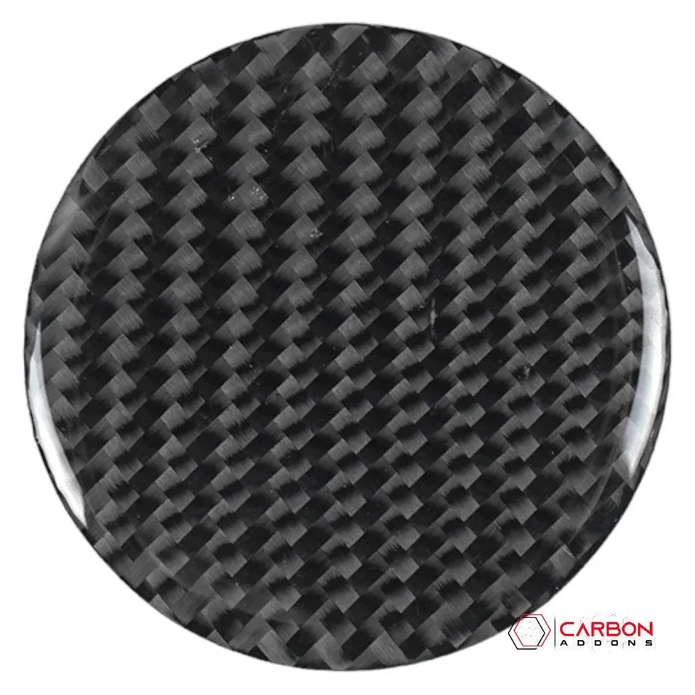 [Set] Carbon Fiber  Rear Seat Armrest Overlay for Chevrolet Camaro 2010-2015