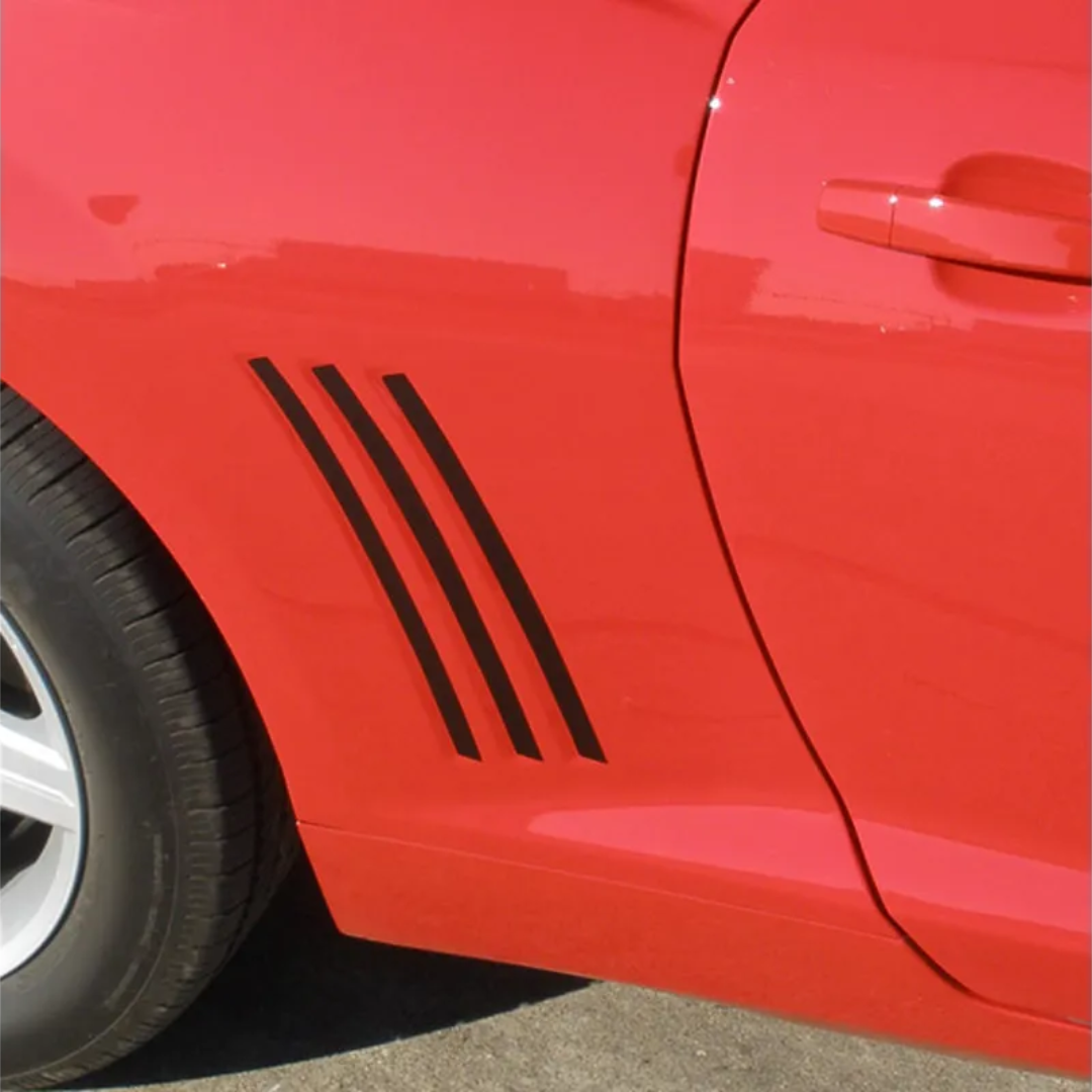 2010-2013 Chevrolet Camaro Side Fender Gill Decals