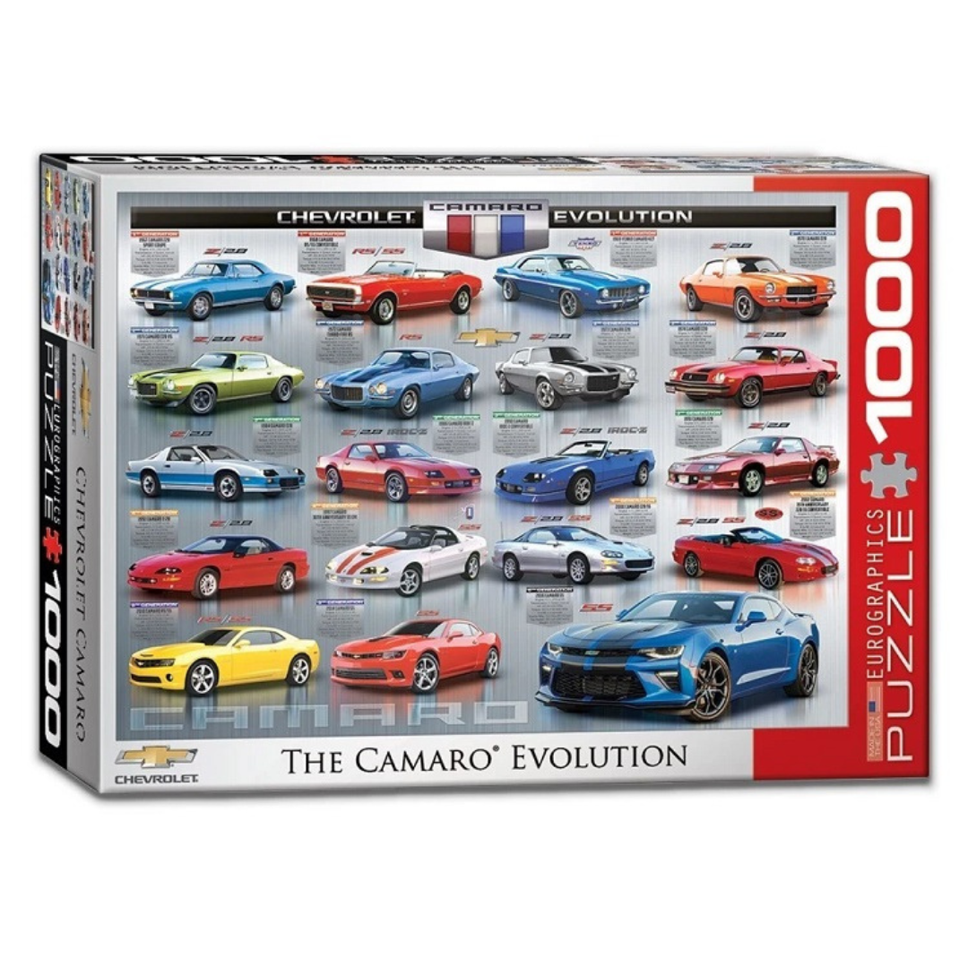 The Camaro Evolution - 1000 Pc Puzzle