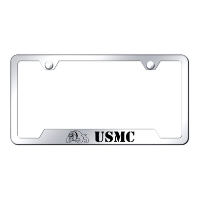 usmc-bulldog-cut-out-frame-laser-etched-mirrored-44617-Camaro-store-online