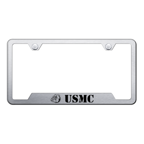 usmc-bulldog-head-cut-out-frame-laser-etched-brushed-44622-Camaro-store-online
