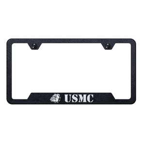usmc-bulldog-head-cut-out-frame-laser-etched-rugged-black-44624-Camaro-store-online