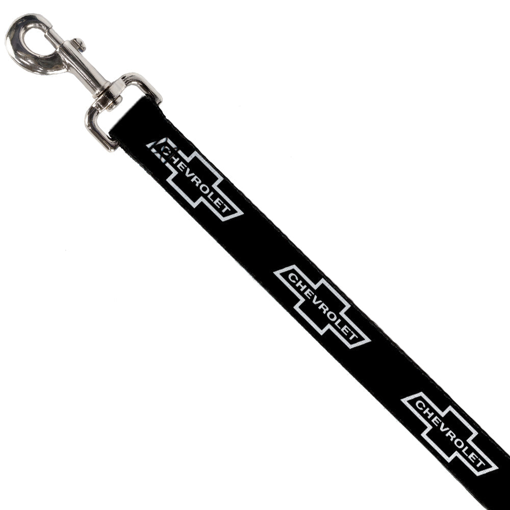 1965 Chevrolet Bowtie Black & White Dog Leash