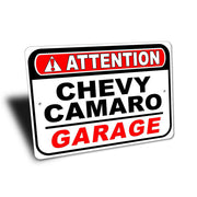 chevy-camaro-attention-garage-aluminum-sign