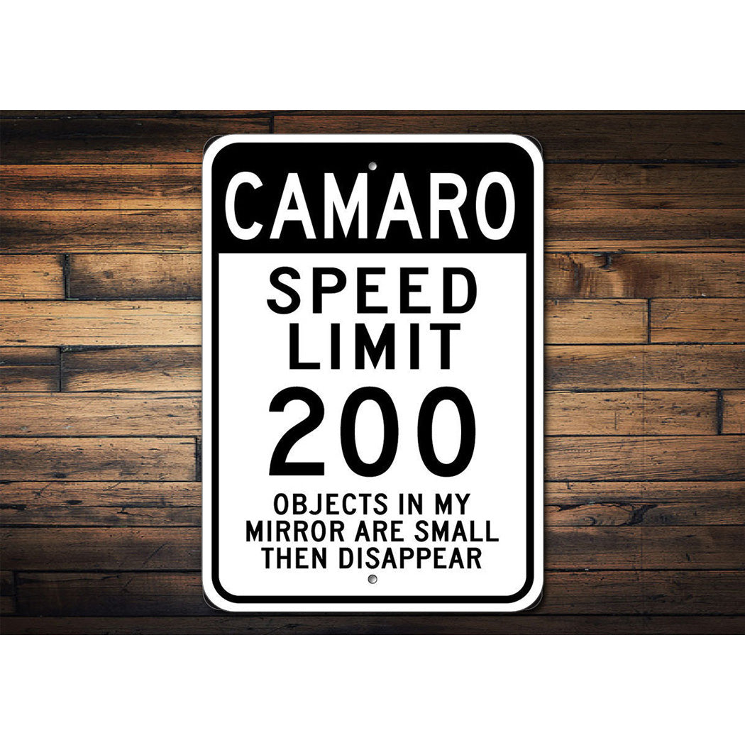 camaro-speed-limit-200-aluminum-sign