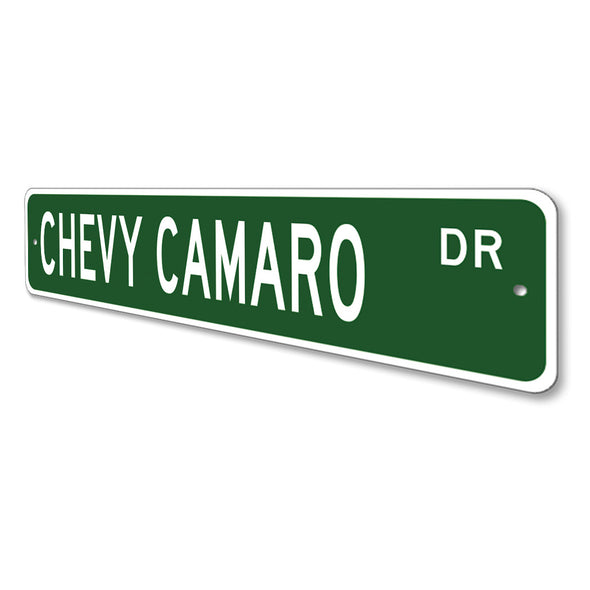 Chevy Camaro Dr - Aluminum Street Sign