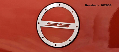 2010-2019 Camaro- Gas Cap Cover | "SS" Style Lettering
