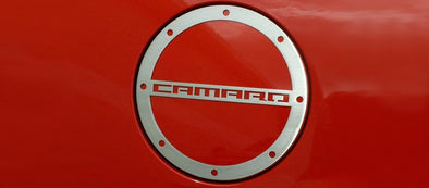 2010-2018 Camaro Gas Cap Cover | "CAMARO" Lettering